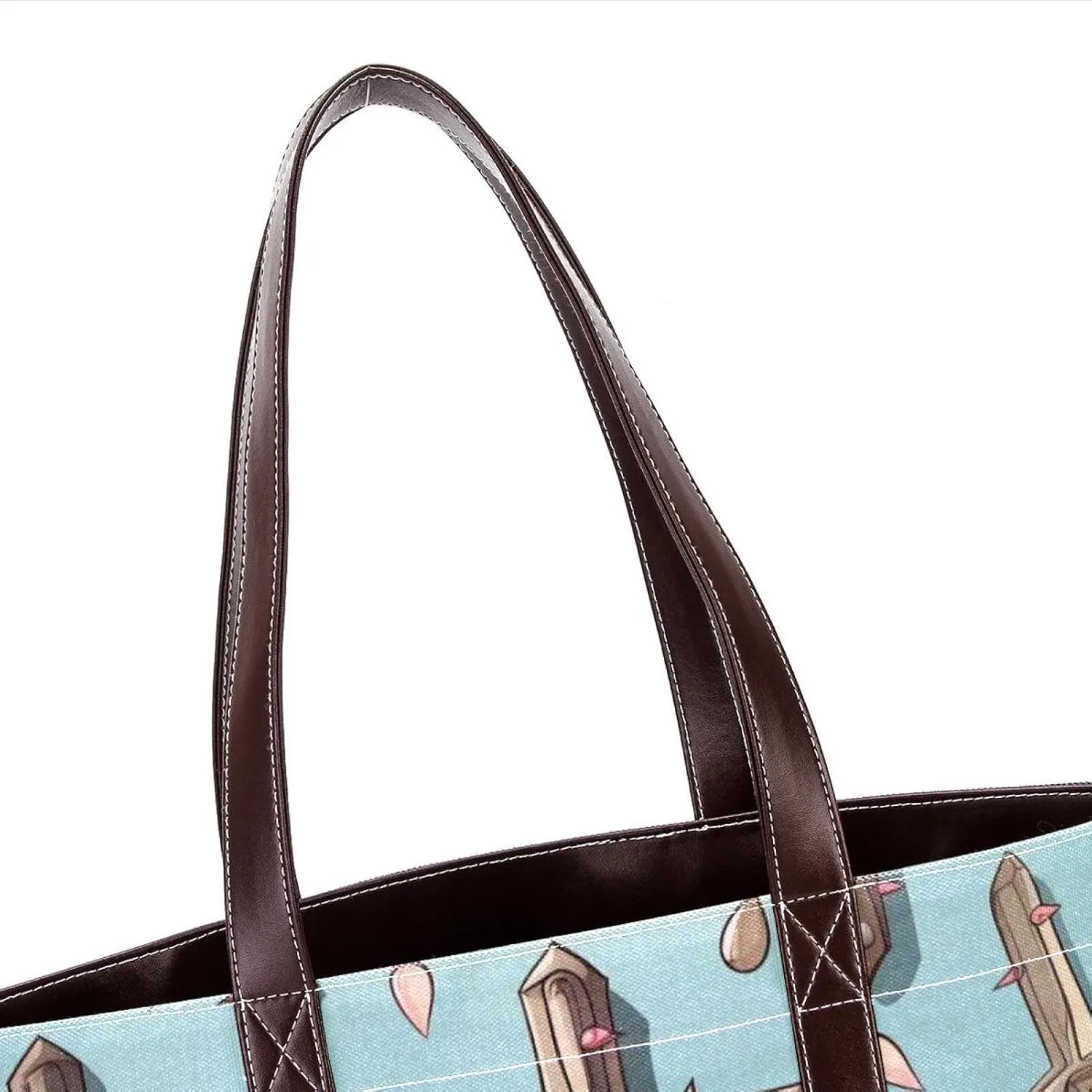 Holy Easter Cross-1024 Tote Bags Durable Leather Canvas Purses and Handbags for Women Top Handle Shoulder Satchel Hobo Bags
