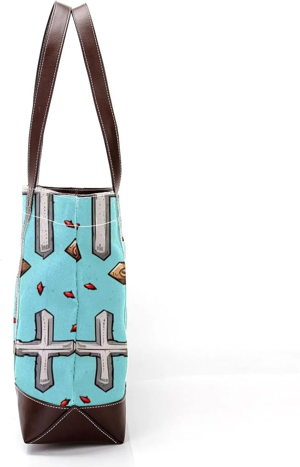 Holy Easter Cross-1057 Tote Bags Durable Leather Canvas Purses and Handbags for Women Top Handle Shoulder Satchel Hobo Bags