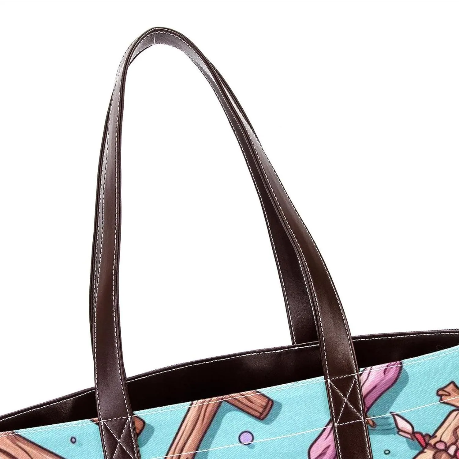 Holy Easter Cross-1068 Shoulder Purses for Women Large Soft Washed Leather Purses and Durable Handbags
