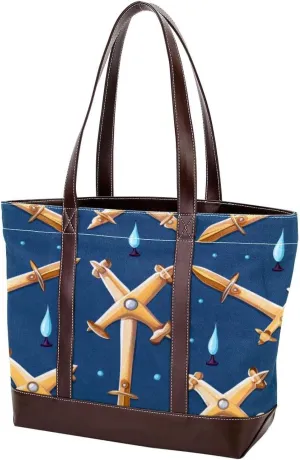 Holy Easter Cross-1068 Shoulder Purses for Women Large Soft Washed Leather Purses and Durable Handbags