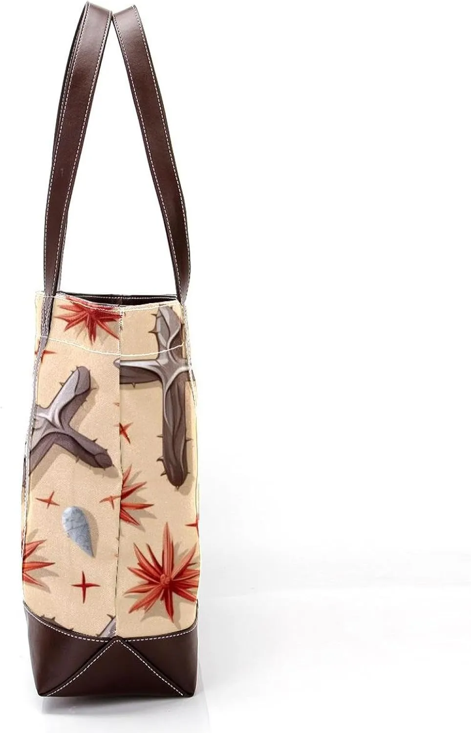Holy Easter Cross-1090 Tote Bags Durable Leather Canvas Purses and Handbags for Women Top Handle Shoulder Satchel Hobo Bags