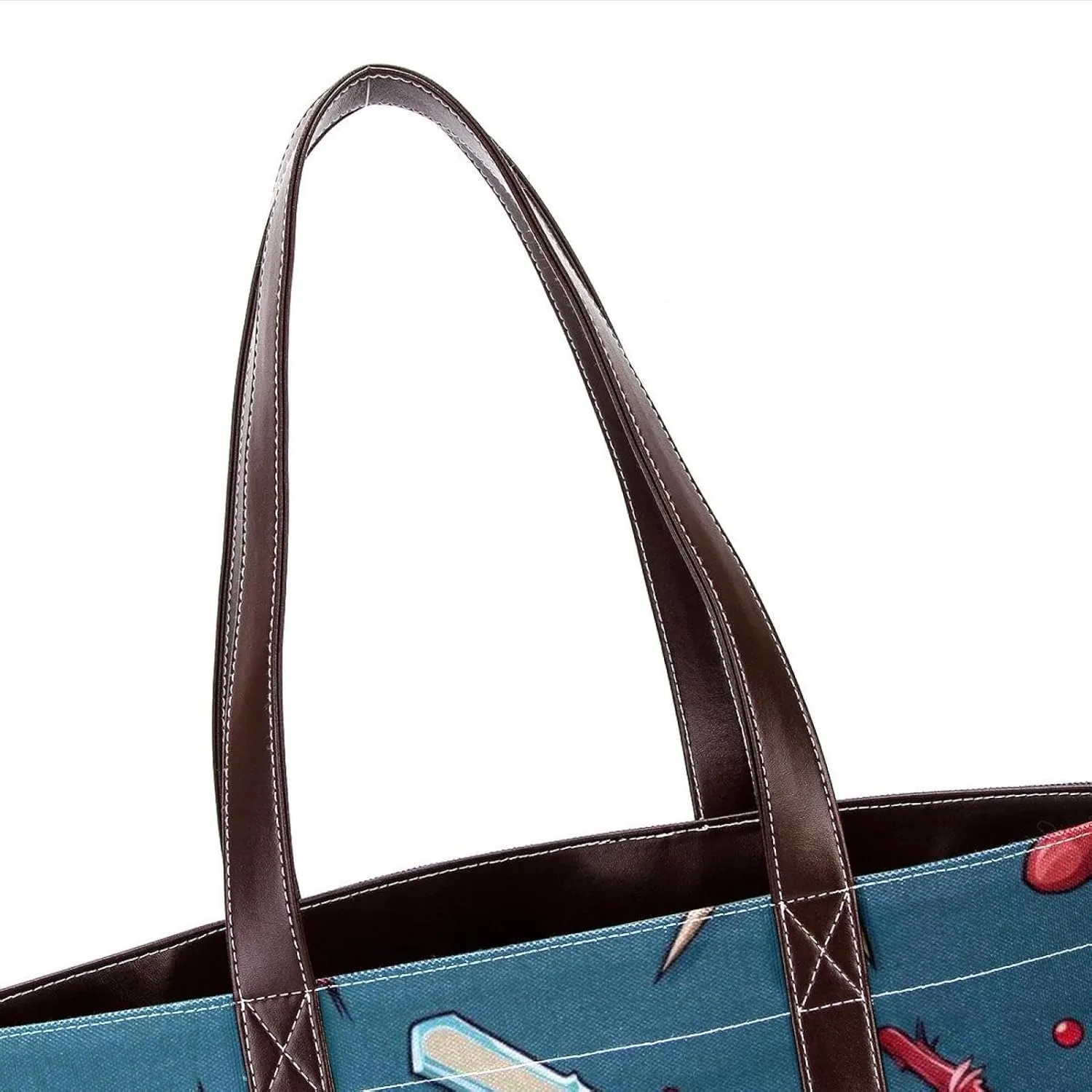 Holy Easter Cross-1123 Tote Bags Durable Leather Canvas Purses and Handbags for Women Top Handle Shoulder Satchel Hobo Bags