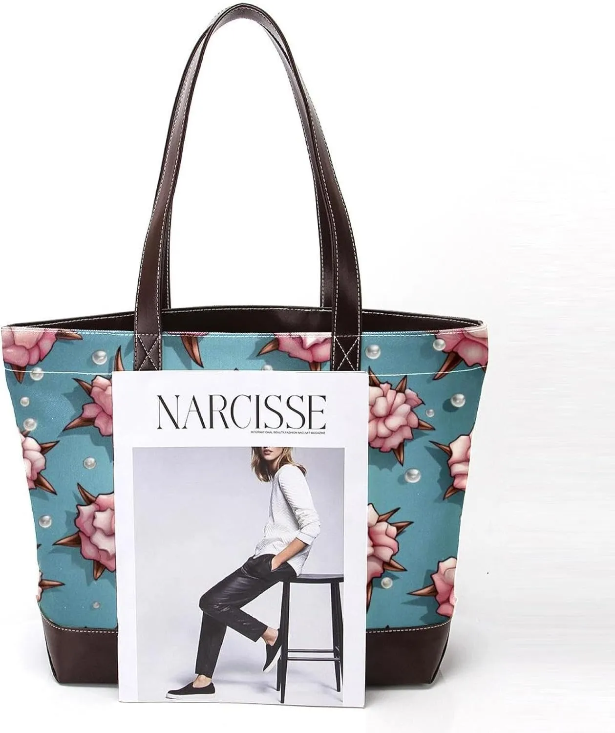Holy Easter Cross-1123 Tote Bags Durable Leather Canvas Purses and Handbags for Women Top Handle Shoulder Satchel Hobo Bags