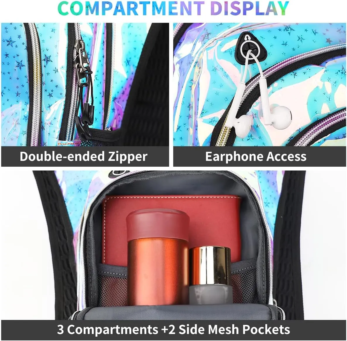 Hydration Pack, Hydration Backpack with 2L Hydration Bladder, Festival Essential Water Backpack, Lightweight Hydration Bag Hydropack Hydro for Running, Biking, Music Festival Gear, Rave