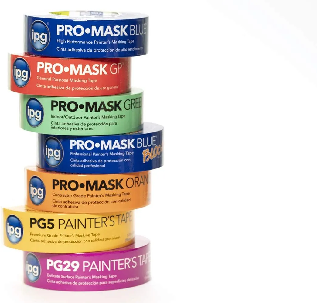 IPG PG29 Delicate Surface Masking Tape, 1.41" x 60 yd, (6-Pack)