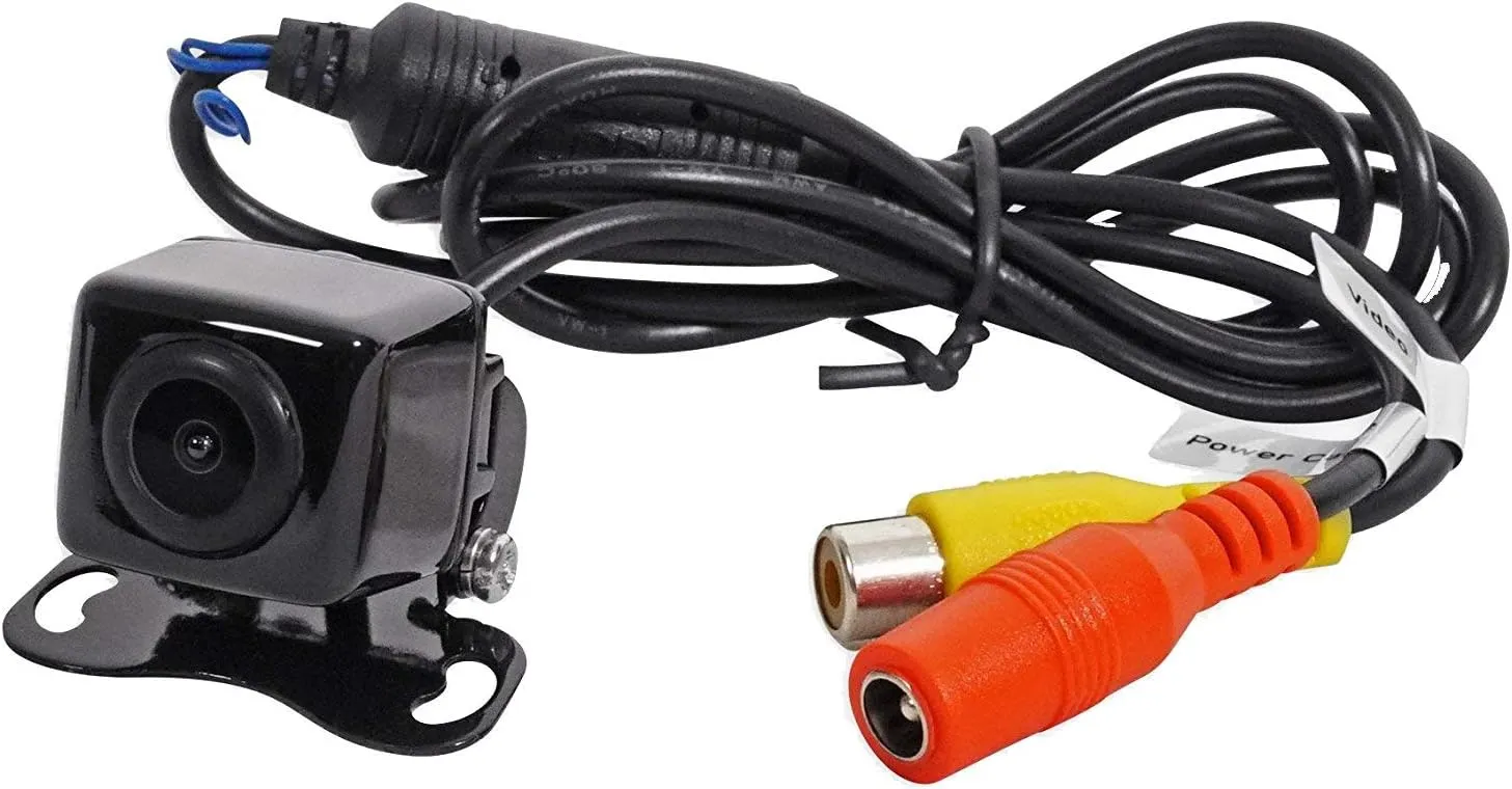 Jensen BUCAM100J Backup Camera for Car Truck | LED High Definition Picture | Wide Viewing Angle | Parking Guides | IP67 Waterproof Rating