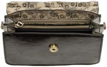 Joy Susan Women's Liquid Metal Aria Ring Crossbody Handbag Purse Bag
