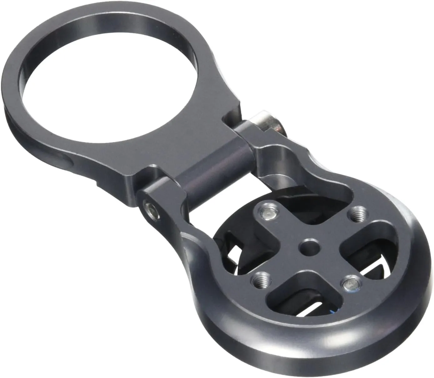 K-Edge | Adjustable Stem Bicycle Computer Mount | Garmin | Gun Metal