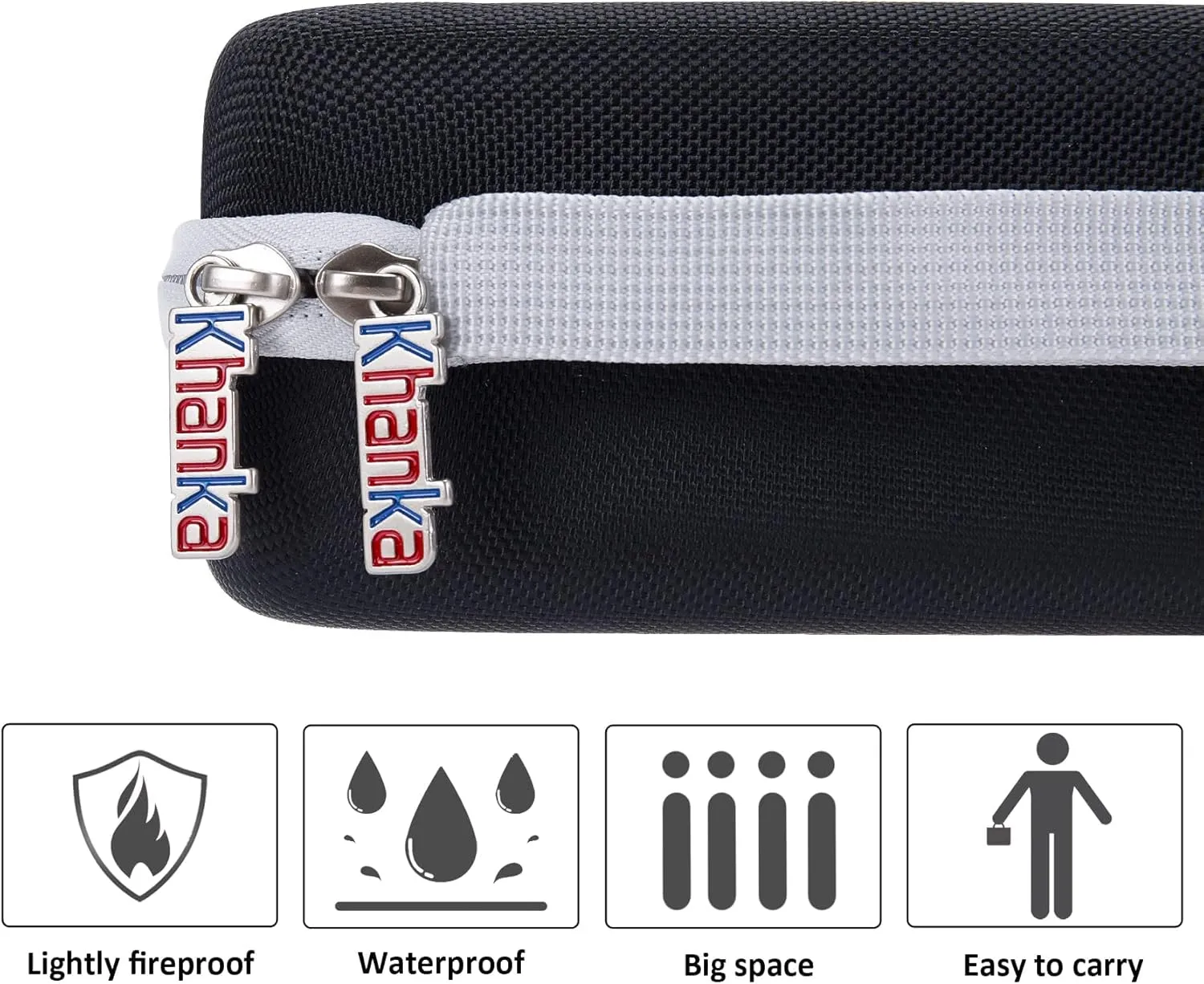 khanka for Fujifilm Instax Mini Evo Instant Camera Hard Carrying Case
