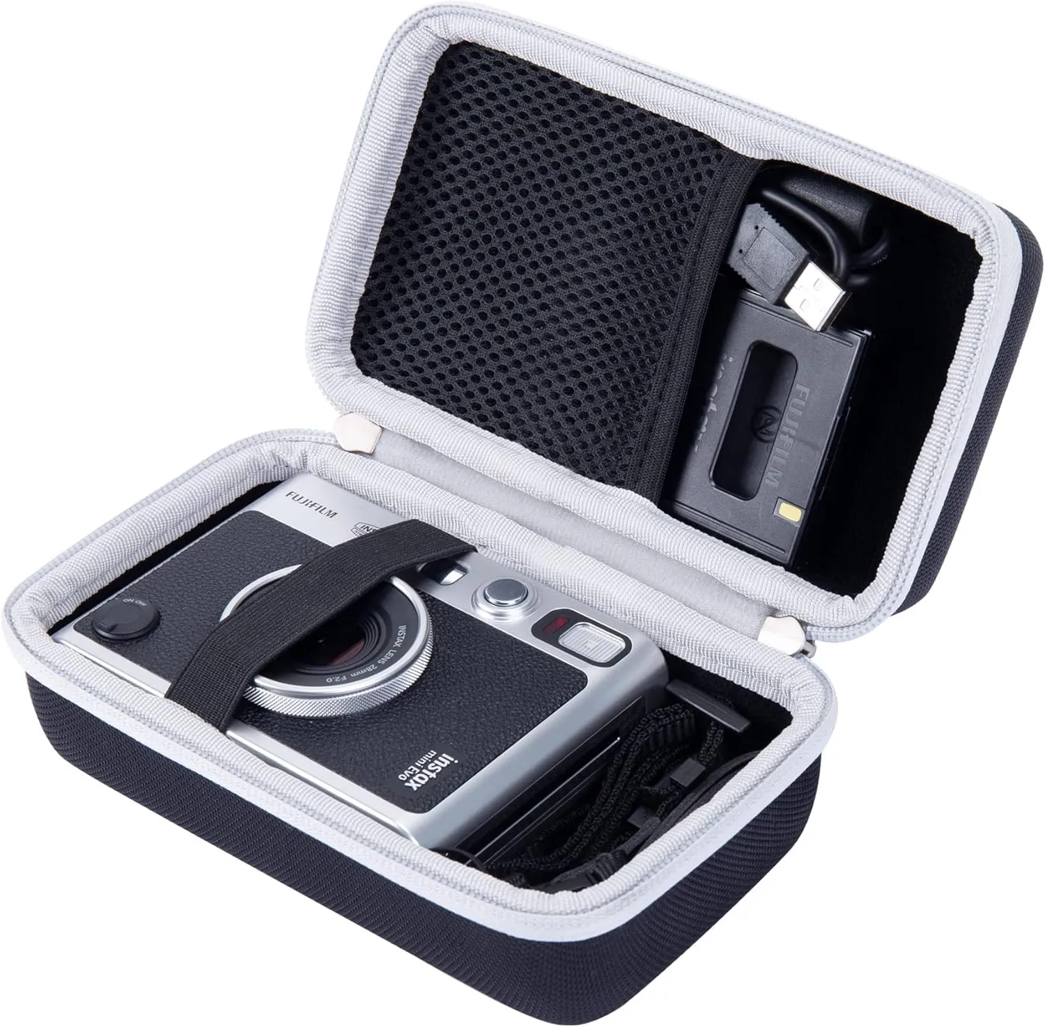 khanka for Fujifilm Instax Mini Evo Instant Camera Hard Carrying Case