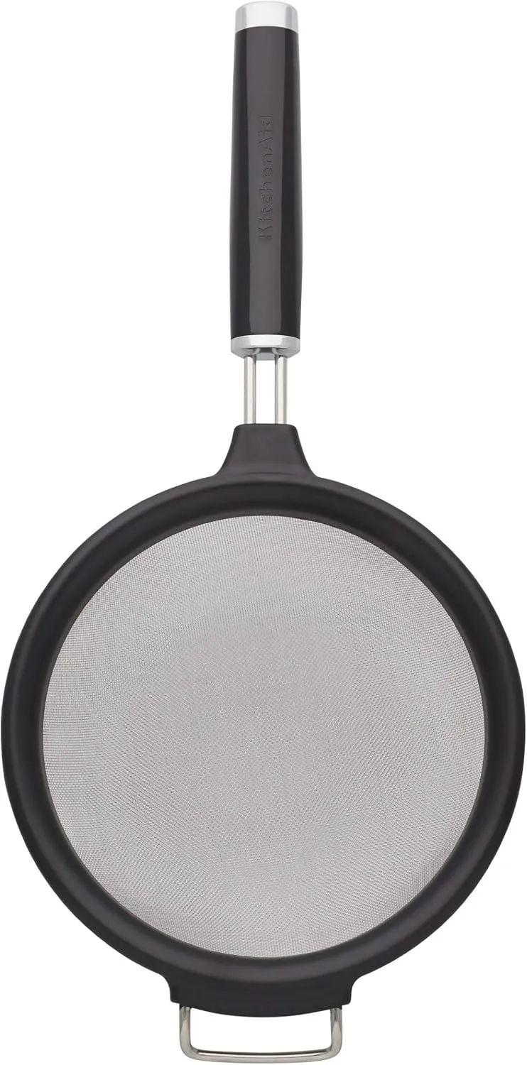 KitchenAid KE161OHOBA Classic Strainer, 7-Inch, Black