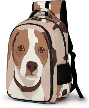 Laptop Backpack for Men Women Daypack Animation Style Dog Computer Bag Travel Backpacks Laptop Bag