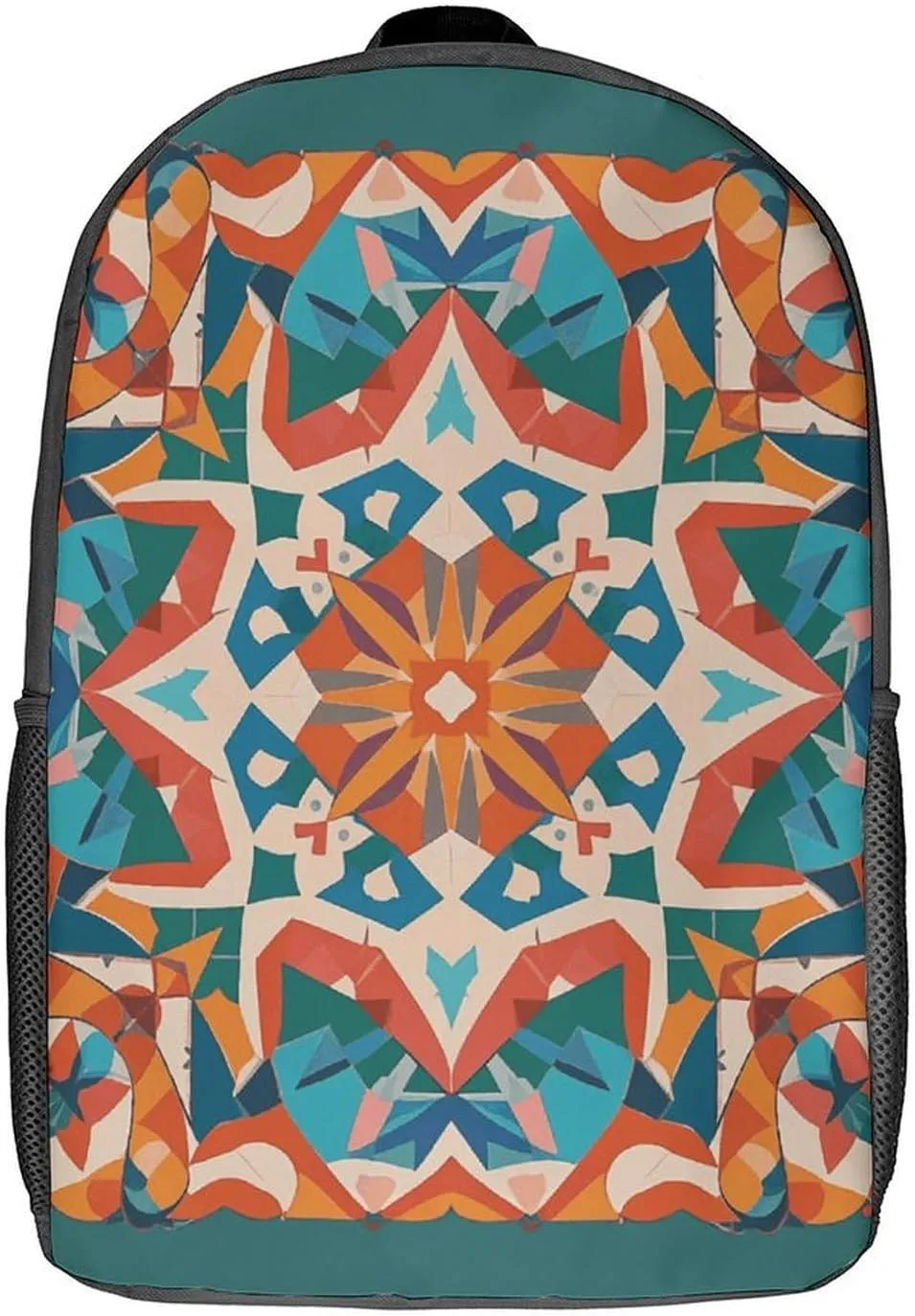 Laptop Backpack for Men Women Daypack Stars Eastern Pattern Computer Bag Travel Backpacks Laptop Bag