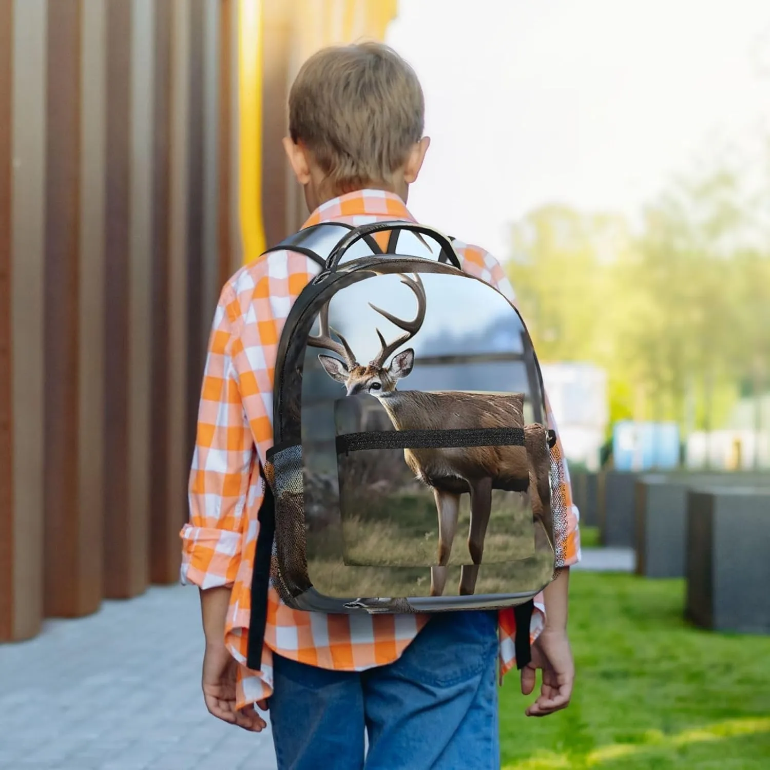 Laptop Backpack for Men Women Lightweight Travel Backpack Deer Animal Daypack Laptop Bag for Travel