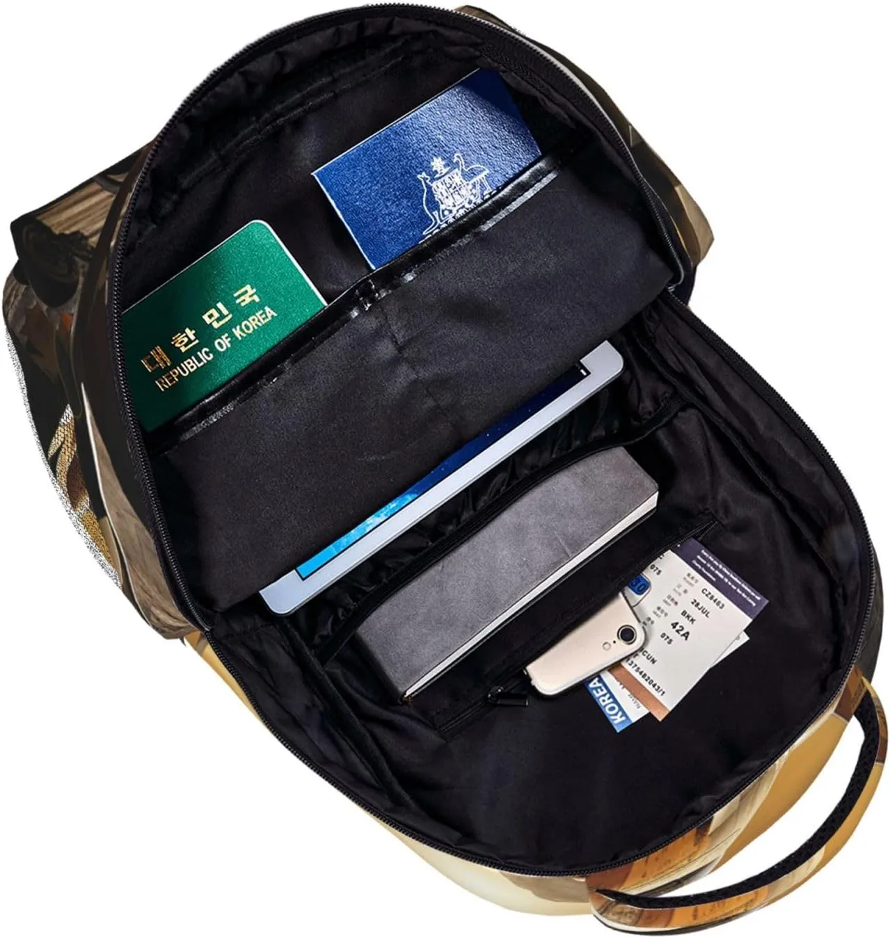 Laptop Backpack for Men Women Lightweight Travel Backpack Falcon Fighter Daypack Laptop Bag for Travel