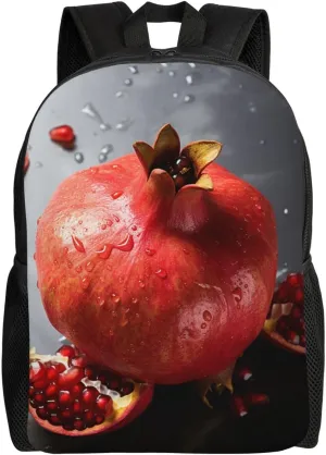 Laptop Backpack Lightweight Travel Backpack Pomegranate Computer Bag Hiking Daypack for Men Women