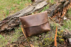Leather Messenger Bag Locking Laptop Briefcase For Men Adjustable Satchel Handle.vintage leather minimalist stylish crossbody side messenger bag