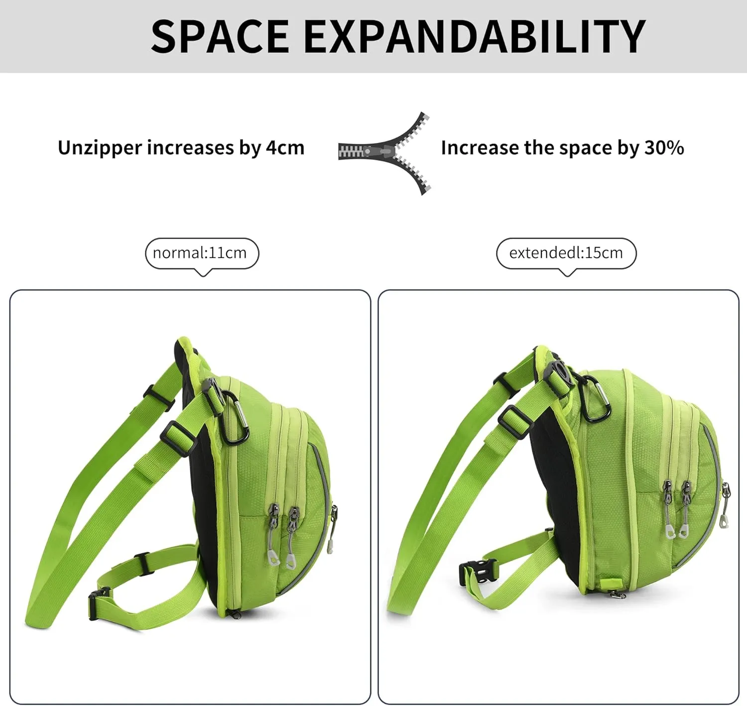 Leg Bag for Men Fanny Packs Women Men Outdoor Thigh Bags Motorcycle Ride Crossbody Backpack, Green