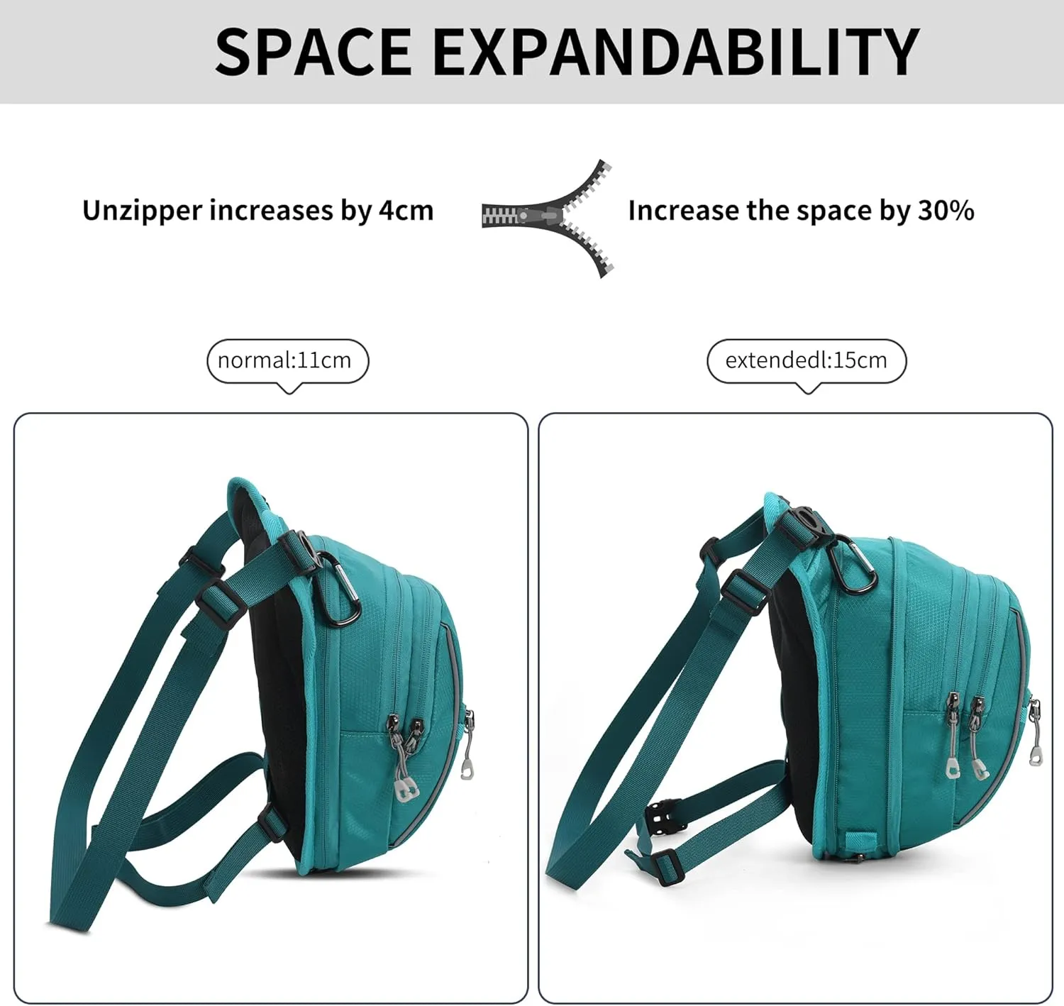 Leg Bag for Men Fanny Packs Women Men Outdoor Thigh Bags Motorcycle Ride Crossbody Backpack, Lake Blue