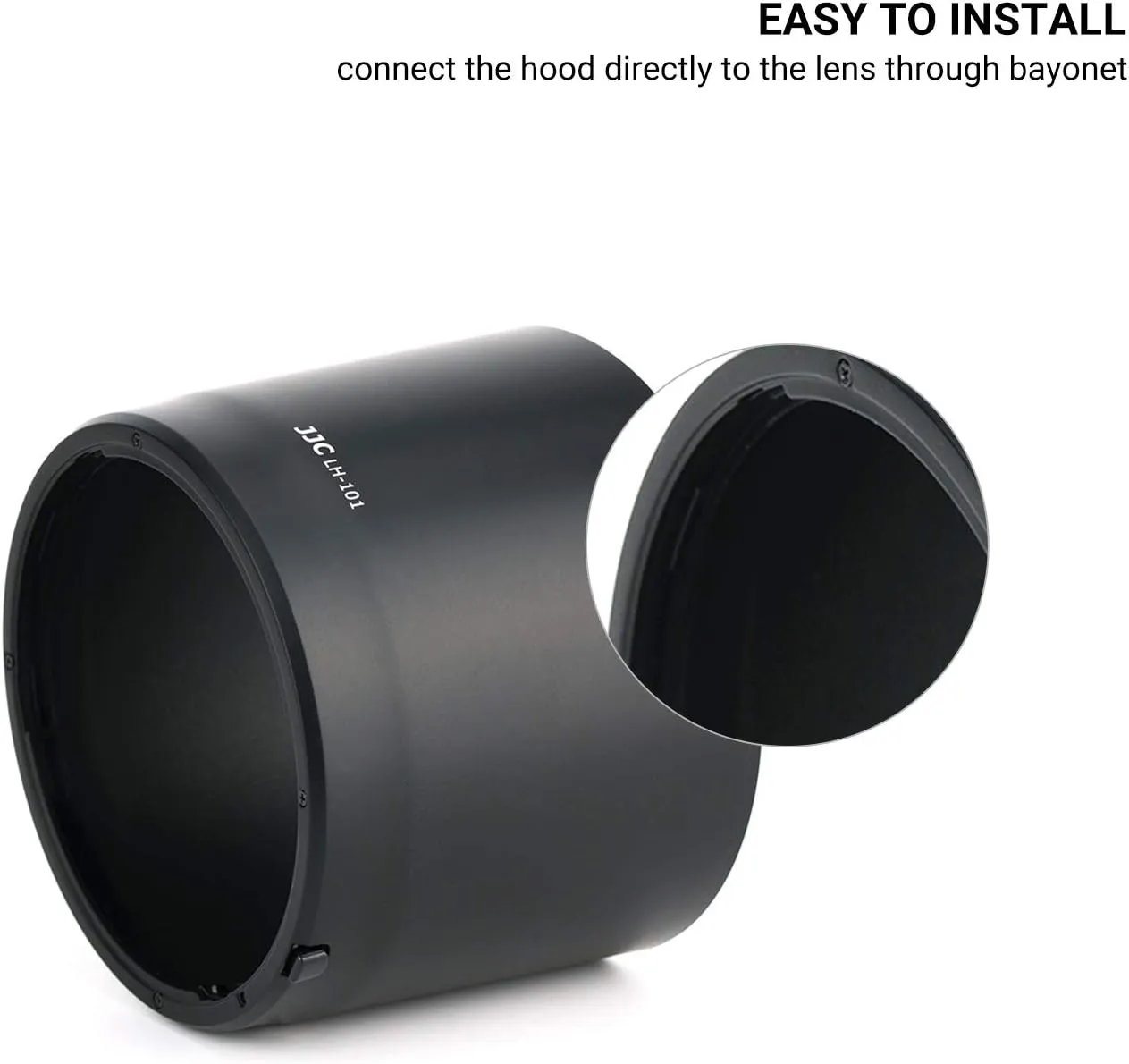 Lens Hood for Canon RF 800mm f/11 is STM, RF 200-800mm f/6.3-9 is USM Lens on EOS R6 R5 RP R Ra Camera,Reversible Lens Shade Replace Canon ET-101 Hood, Compatible with 95mm Filters and 95mm Lens Cap