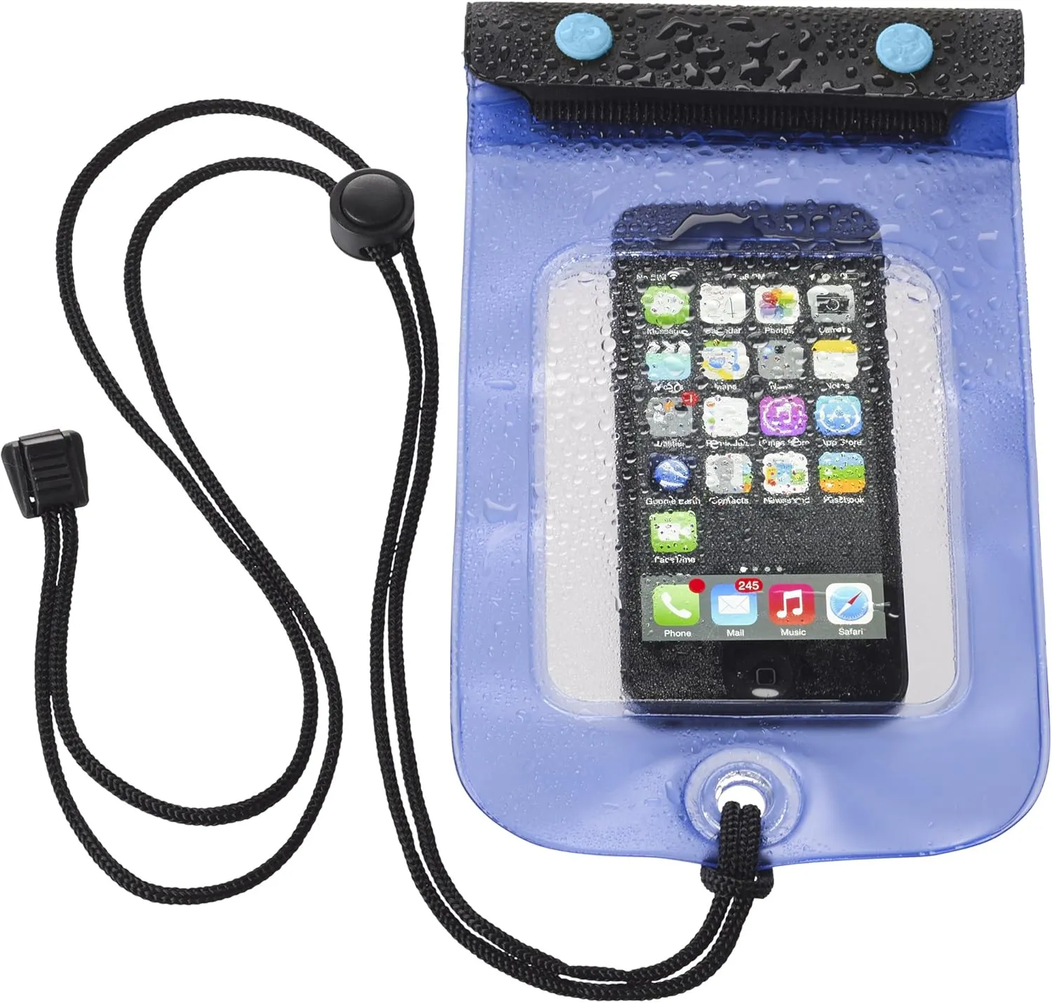 Lewis N. Clark WaterSeals Triple Seal Waterproof Pouch   Dry Bag for Cell Phone or Tablet, Great for Kayak, Canoe, Pool, Beach, Medium (5.6x4.5)
