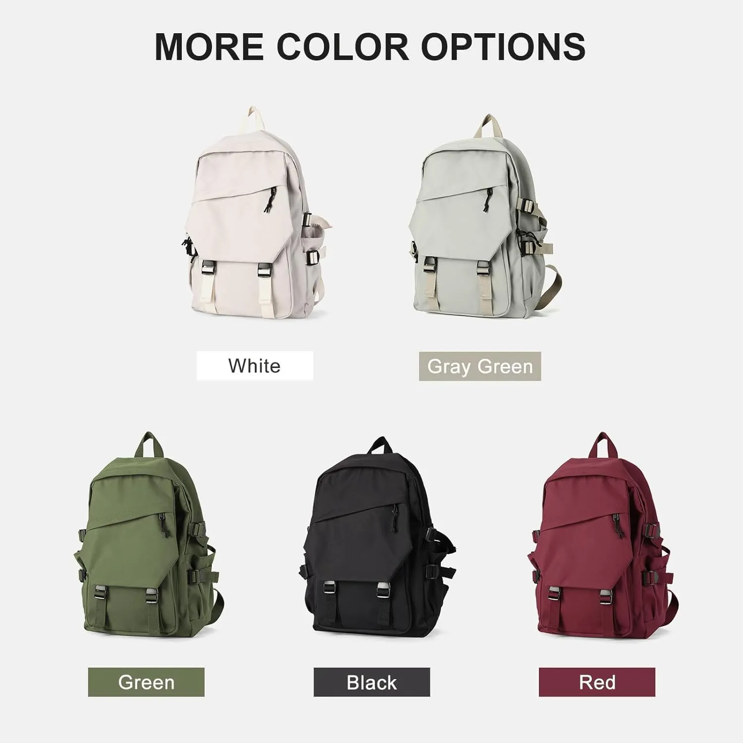 Lightweight School Bag Casual Daypack College Laptop Backpack for Men Women Water Resistant Travel Rucksack for Sports High School Middle Bookbag for girls(Red)