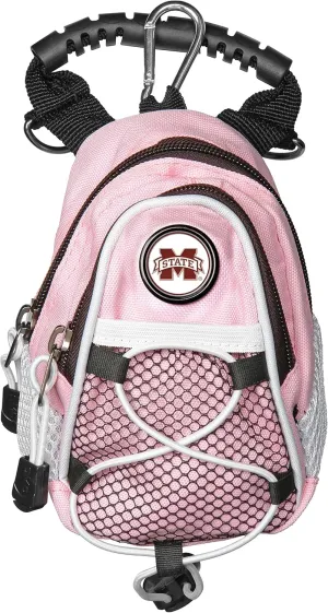 LinksWalker Mississippi State Bulldogs - Mini Day Pack - Pink Cross Body Waist Pack Bag