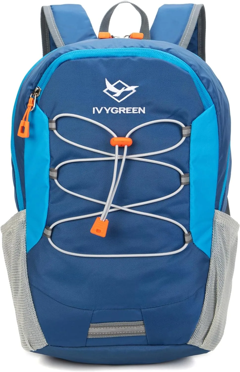 Little Kids Hiking Backpack for Boys or Girls, Small Daypack for Camping or Travel (Blue, Small)
