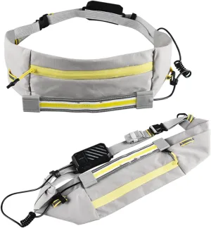 LUXNOVAQ Running Lights - Rechargeable Wide-Angle Running Belt, 1000 Lumen Adjustable Reflective Led Fanny Pack, Safety Lights for Walking, Jogging