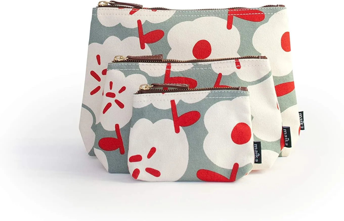 MAIKA Recycled Canvas Travel Pouch