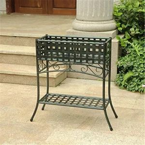 Mandalay Novelty Plant Stand Finish: Verti Gris