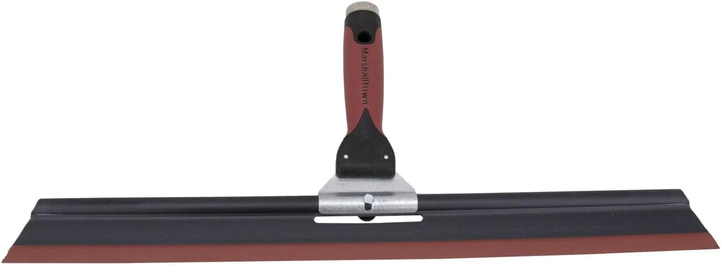 MARSHALLTOWN Adjustable Squeegee Trowel, DuraSoft Handle, Drywall, Plastering, Knockdown Tools, AKD18