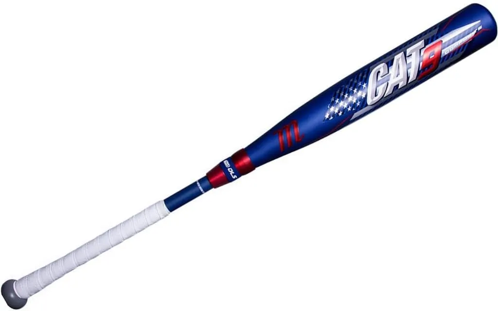 Marucci CAT9 Composite Pastime -3 BBCOR Metal Baseball Bat, 2 5/8" Barrel