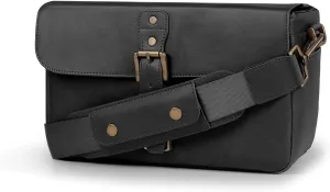 MegaGear Leather Camera Messenger Bag