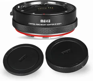 Meike MK-EFTR-B for Canon EF/EF-S Lens to RF Mount Cameras Auto-Focus Lens Adapter with Control Ring for Canon EF/EF-S Lenses to Canon EOS R RP R5 R6 R7 R10 C70