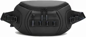 Mirrorless Camera Sling Bag Waterproof, Crossbody Fanny Pack Belt Bags Women Men Shoulder Sling Bag (Black,33 * 10 * 18.5cm)