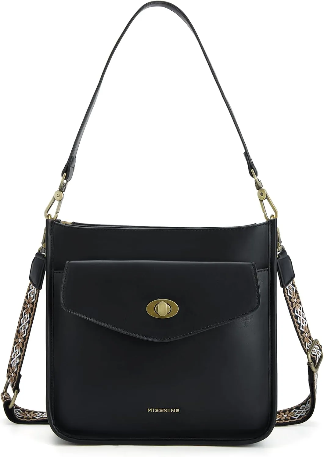 Missnine Hobo Bag Purses and Handbags for Women Top Handle Handbags with Pocket Zipper