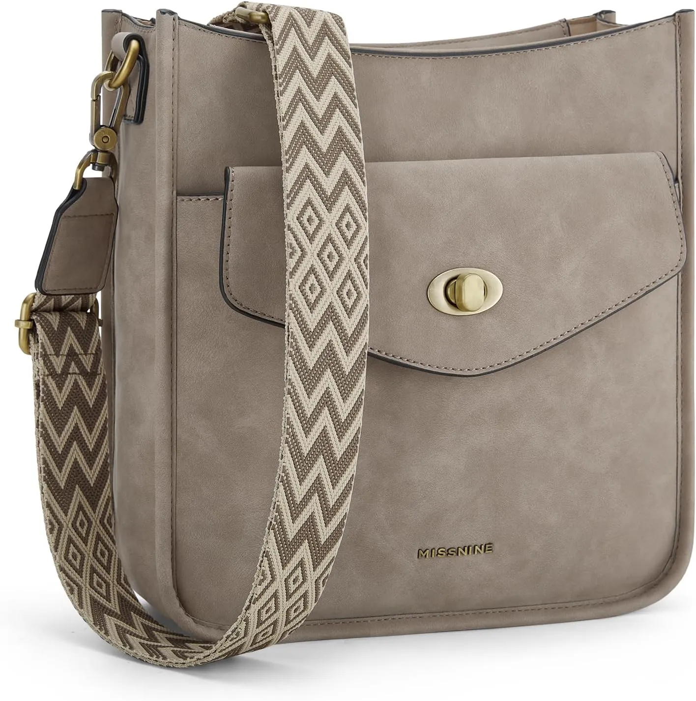 Missnine Hobo Bag Purses and Handbags for Women Top Handle Handbags with Pocket Zipper