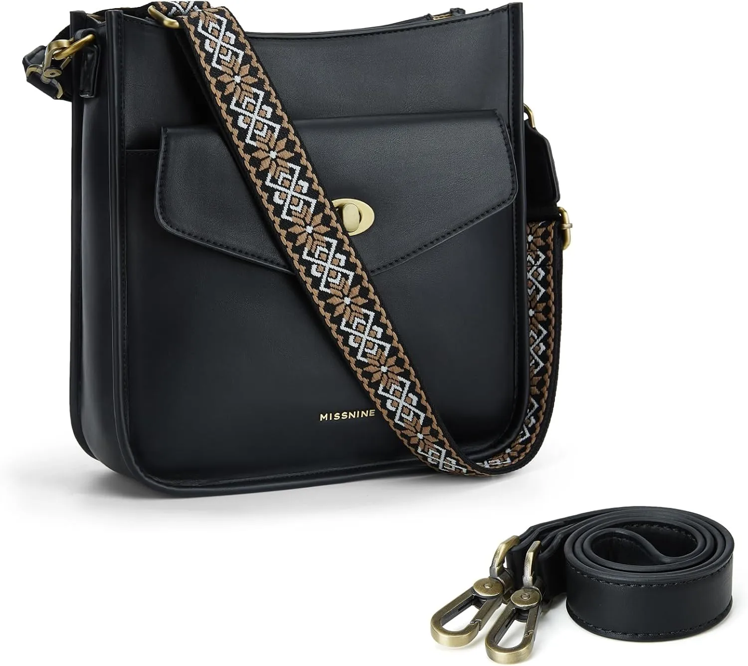 Missnine Hobo Bag Purses and Handbags for Women Top Handle Handbags with Pocket Zipper