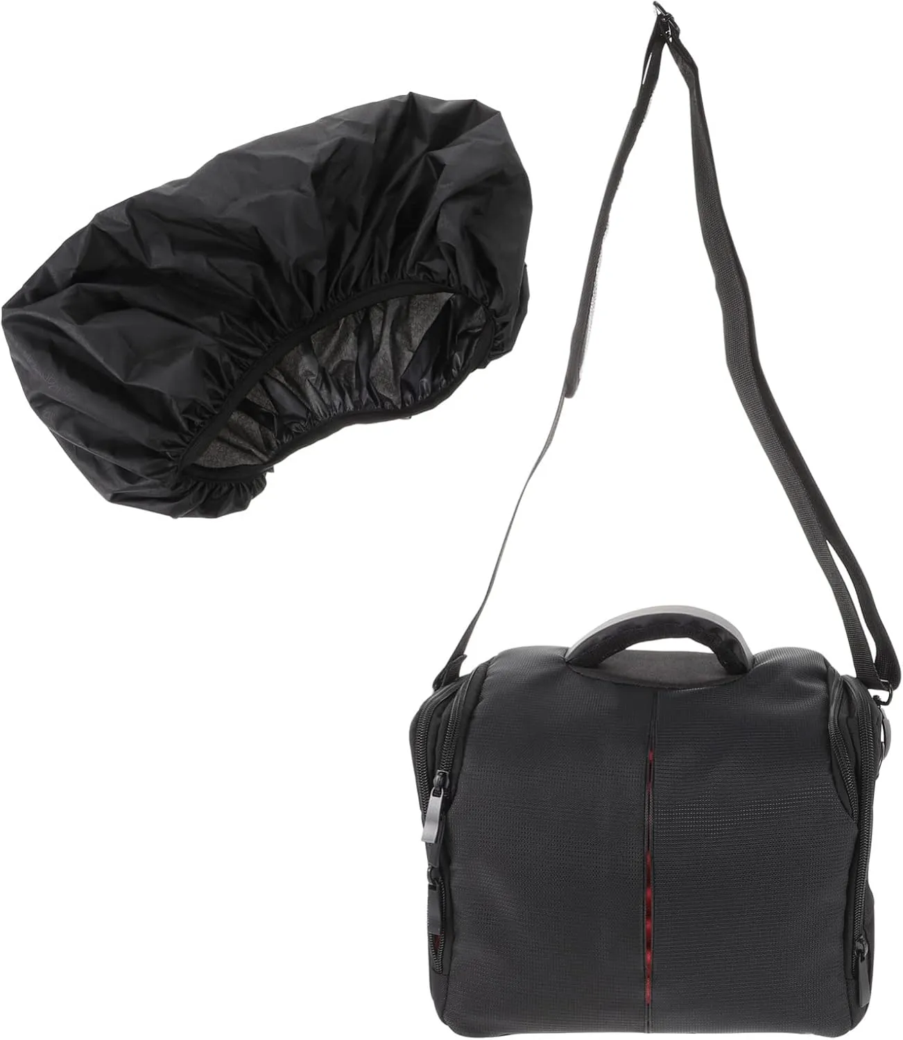 Mobestech SLR Camera Bag Emergency Stop Sticker Travel Camera Waterproof Camera Padded Camera Bag Camera Shoulder Bag Trigger Gaming Camera Case Velvet Upholstered Diagonal Span