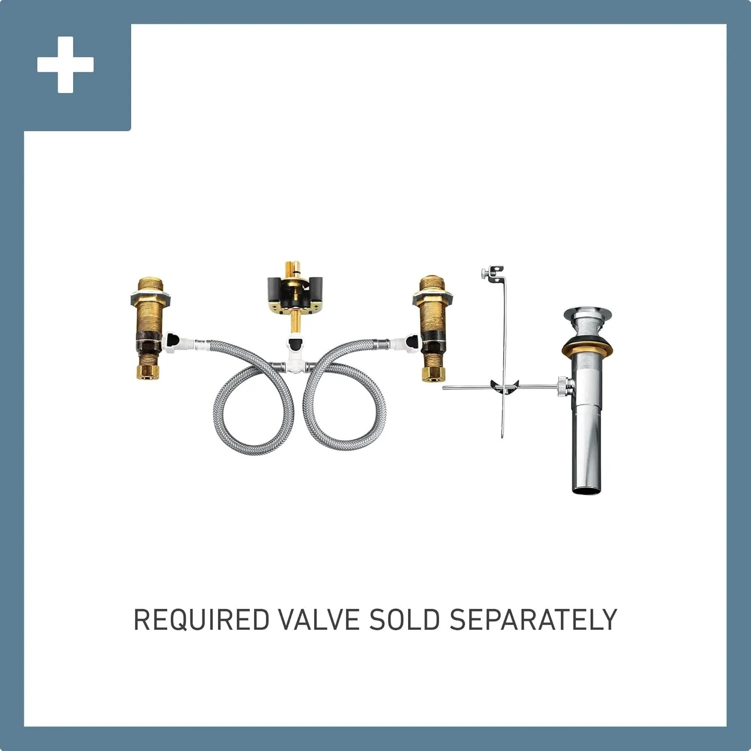 Moen Wynford Brushed Nickel Two-Handle Widespread High-Arc Bathroom Faucet with Lever Handles, Valve Required, T4520BN