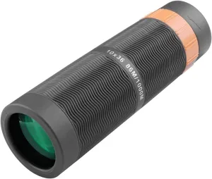 Monoculars Telescope High Power Waterproof 10X36 Monocular Telescope BAK4 Full Nitrogen Binoculars with Phone Adapter for Tourism for Adult Bird Watching Outdoor Travel Sightseeing Binoculars