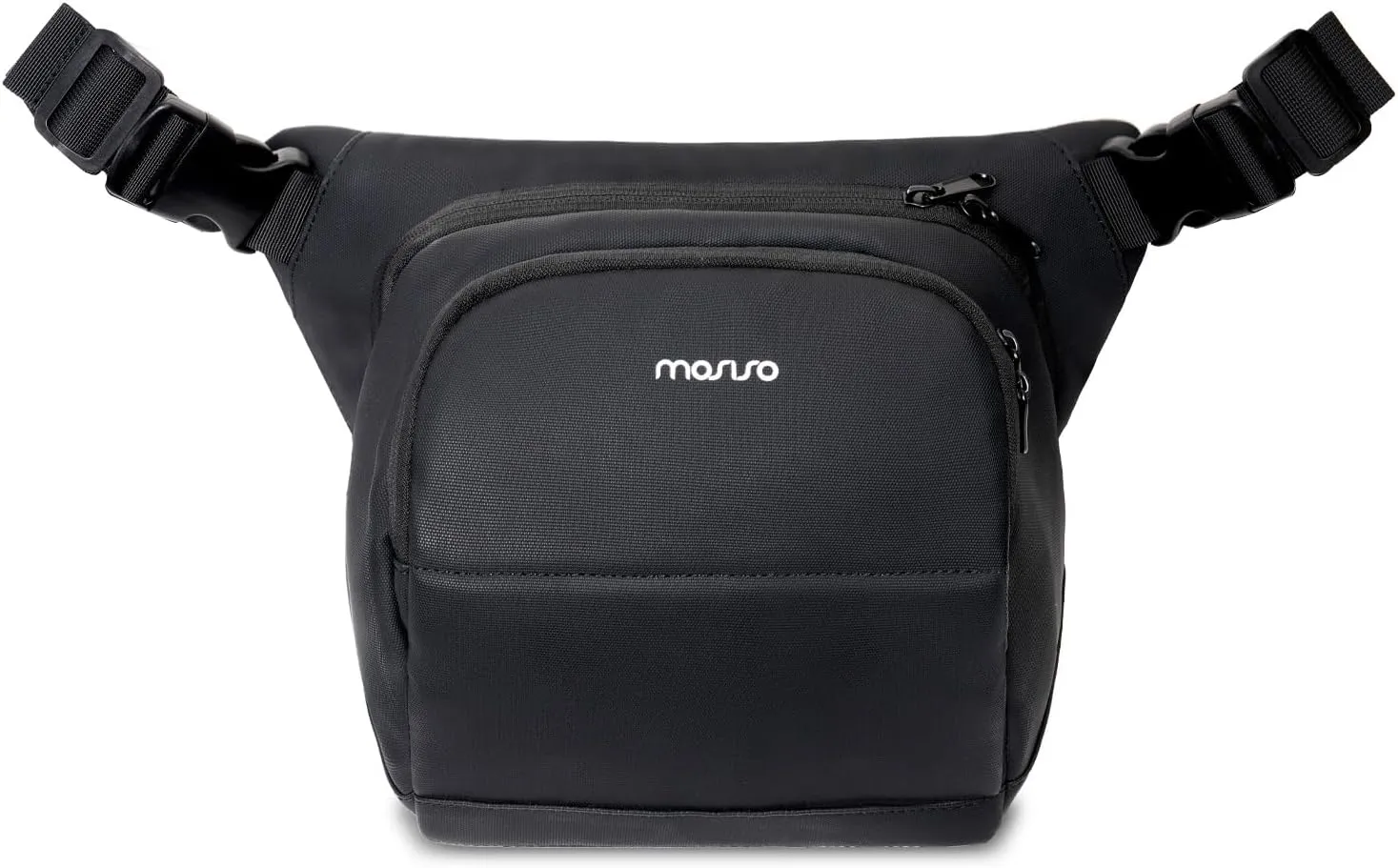 MOSISO Camera Bag, Camera Sling Bag for Photographers, Double Layers Camera Shoulder Bags for DSLR/SLR/Mirrorless Cameras, Waterproof Crossbody Padded Camera Purse for Canon/Nikon/Sony, Black
