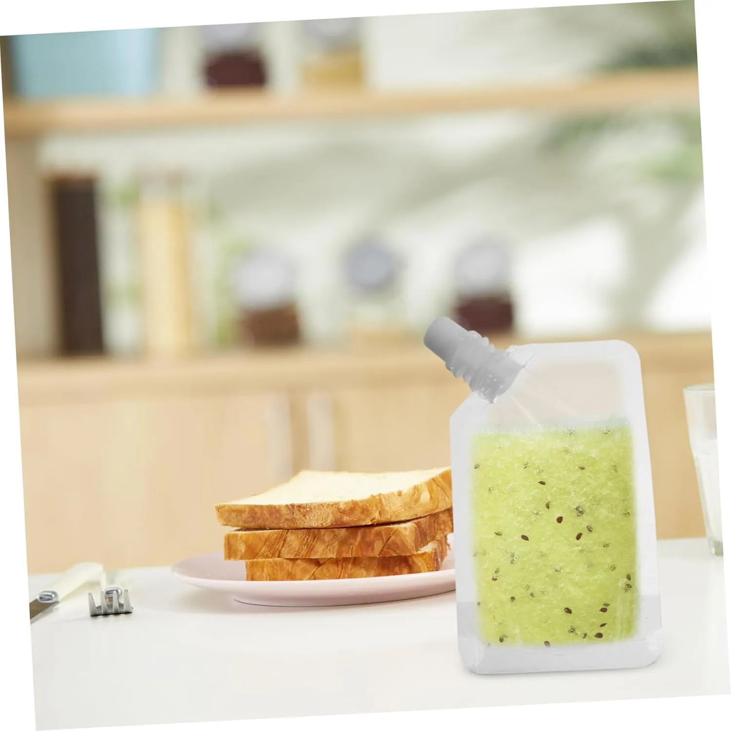 Multi-purpose Pouch Bags 1 Set of Plastic Juice Drink Pouches for Occasions