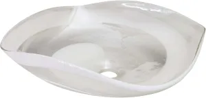 Murano Bathroom Sink With Seaspray Finish MG1515-SY