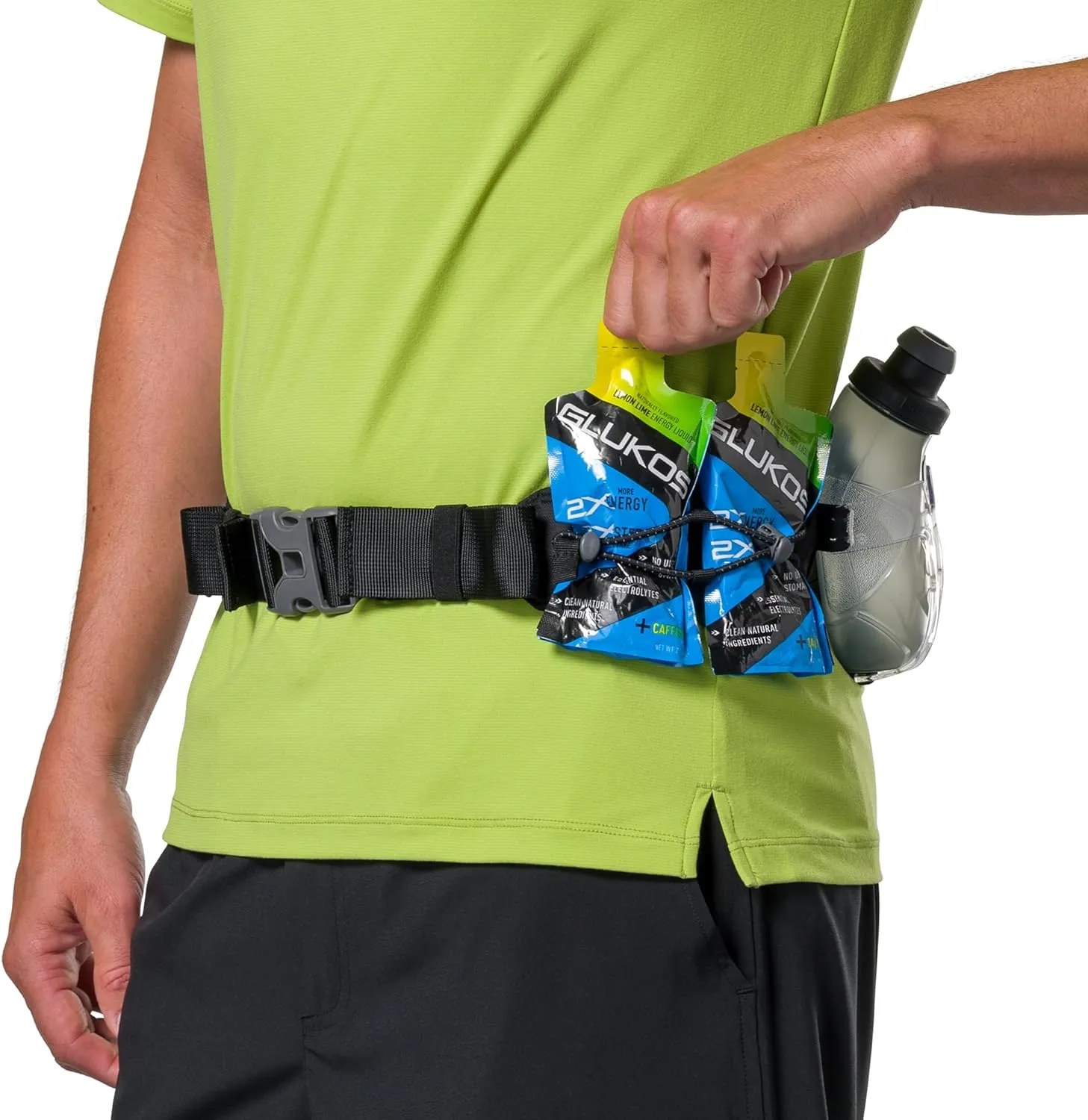 Nathan Running Belt Hydration with Flasks, Storage Pockets, Trail Mix Plus, Running Water Bottle Belt, Insulated, Walking, Hiking