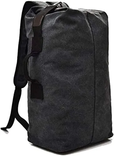 NC Large-Capacity Travel Mountaineering Bag, Tactical And Military Top-loading Duffel Bag, For Men’s, Women’s And Children’s Canvas Double Shoulder Strap Iuggage Bags
