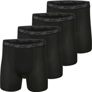 New Balance Men's Mesh 5" No Fly Boxer Brief (4 Pack)