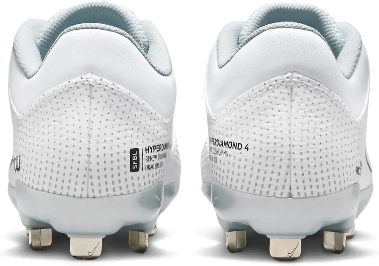 Nike Women's Hyperdiamond 4 Pro Metal Fastpitch Softball Cleats