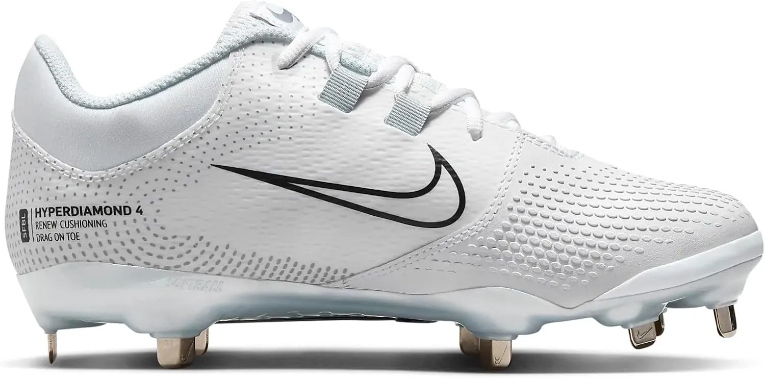 Nike Women's Hyperdiamond 4 Pro Metal Fastpitch Softball Cleats
